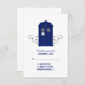 Police Box RSVP Card v3 (Devant / Derrière)