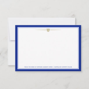 Police   Carte de correspondance simple