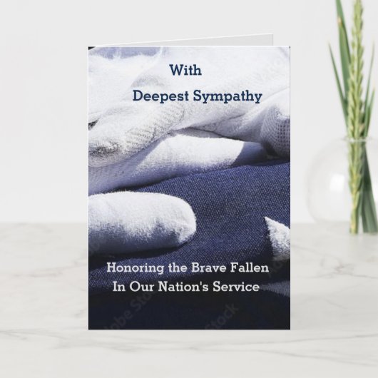 Police - Carte de sympathie militaire (Devant)