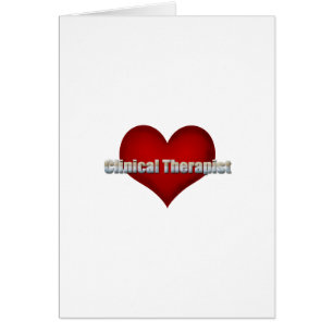 Police chromée du thérapeute clinique et Red Heart