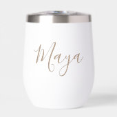 Police de calligraphie élégante Nom personnalisé T (Avant)