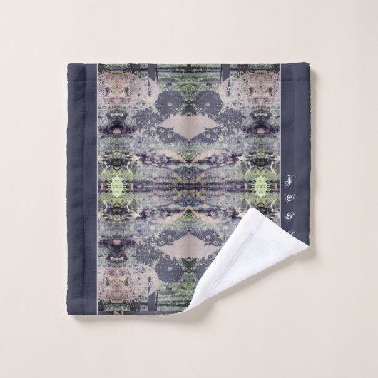 Police de désintégration à vapeur&chic (Gant de toilette)