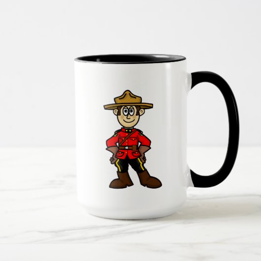 Police de la Gendarmerie royale du Canada Nom Mug (Droite)