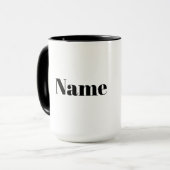 Police de la Gendarmerie royale du Canada Nom Mug (Devant gauche)