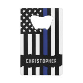 Police de la ligne bleue mince (Devant)