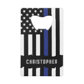 Police de la ligne bleue mince (Dos)