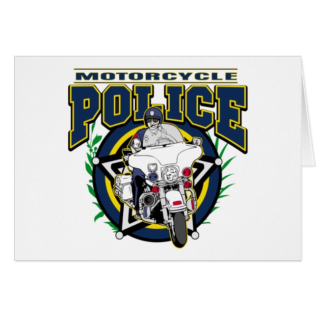 Police de moto (Devant horizontal)