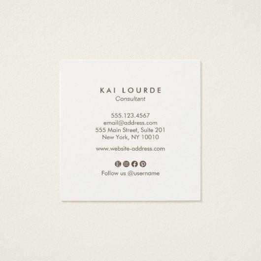 Police de script de floraison rose pâle moderne (Dos)