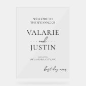 Police Fantaisie Clair Bienvenue Mariage (Recto)