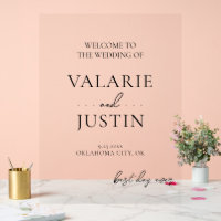 Police Fantaisie Clair Bienvenue Mariage