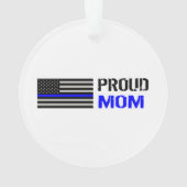 Police - maman fière de police (dos)