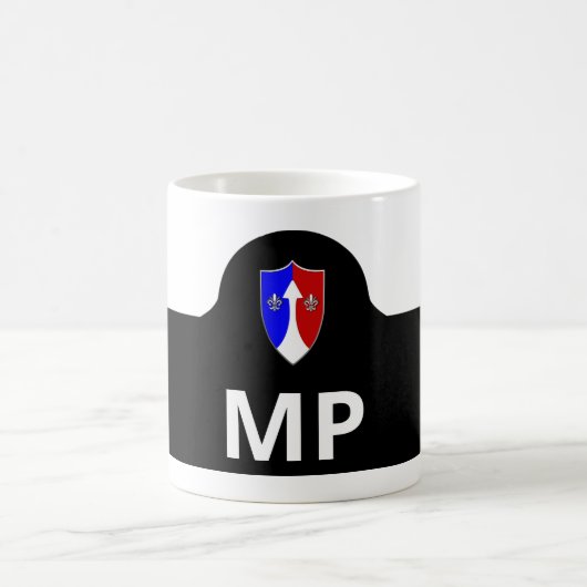 Police militaire Brassard Café Mug (Centre)