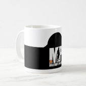 Police militaire Brassard Café Mug (Devant gauche)
