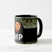 Police militaire Brassard Café Mug (Devant droit)
