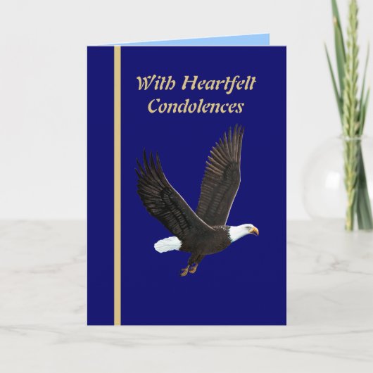 Police Officer Condolence Card Kaart (Voorkant)