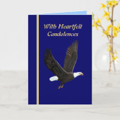 Police Officer Condolence Card Kaart (Gele Bloem)