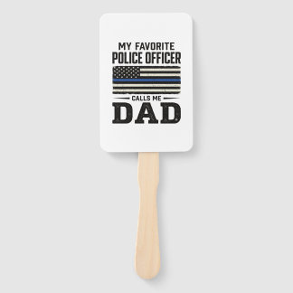 Police Officer Dad Vintage Flag Shirt Design_1 Handwaaier