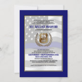 Police Officer Retirement Party Invitations (Devant)