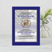 Police Officer Retirement Party Invitations (Debout devant)