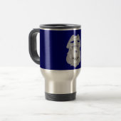 Police Officier Badge Custom Mug (Devant gauche)