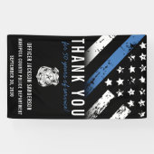 Police Retirement Appreciation Law Enforcement Spandoek (Horizontaal)
