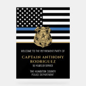 Police Retraite Agent d'application de la loi Bien (Recto)