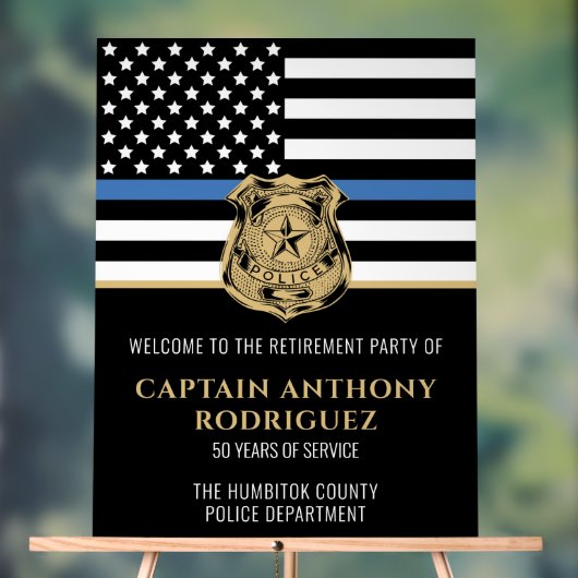 Police Retraite Agent d'application de la loi Bien (Neutre)