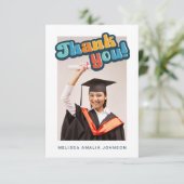 Police super rétro Graduation 3 photo merci (Debout devant)