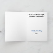 Police SWAT Officier Fundy carte d'anniversaire (Intérieur)