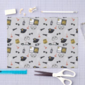 Police Themed Policeman Cop Pattern Tissuepapier (Craft)