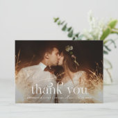 Police Tourbillonnant Merci Mariage photo horizont (Debout devant)