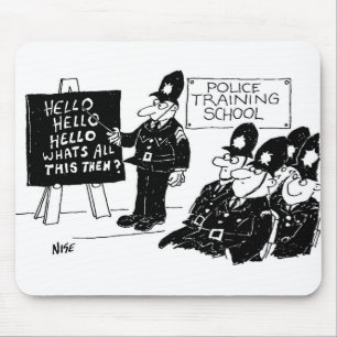 Police Training School Mouse Mat Muismat