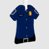 Police Uniforme Navy Blue Profession (devant)