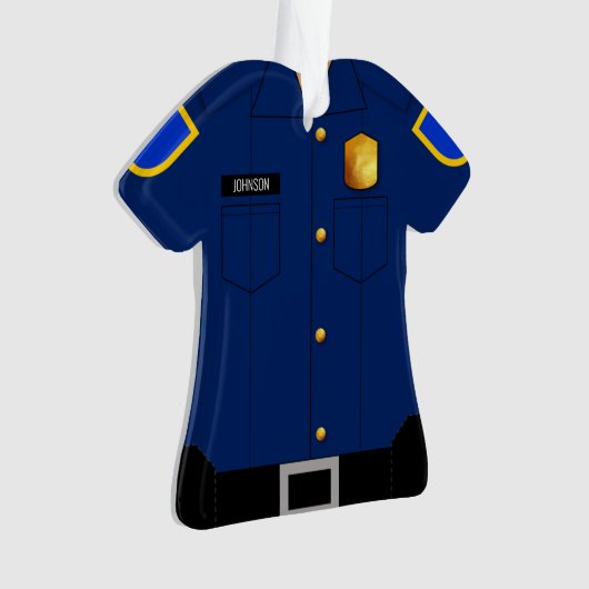 Police Uniforme Navy Blue Profession (devant)