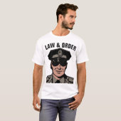 POLICEMAN COP LAW & ORDER T-SHIRTS (Devant entier)