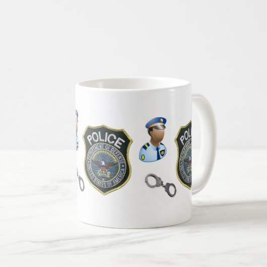 Policeman Mug (Devant droit)