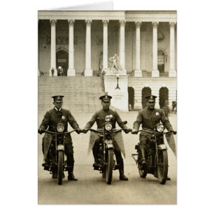 Polices motocyclettes vintages des années 1920