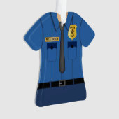Policier en uniforme bleu (devant)