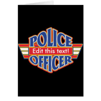 Policier fait sur commande