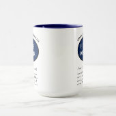 Policier personnalisé Définition Mug (Centre)