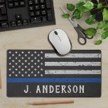 Policier personnalisé Vintage Ligne Bleue Mince<br><div class="desc">Présentation de notre collection de fournitures aux policiers, conçue spécialement pour les agents de la force publique et les ministères du pays. Nous sommes fiers de porter une variété d'articles, ornés du drapeau de la Ligne Bleue Mince et de l'American Flag, pour montrer votre dévouement au service et à la...</div>