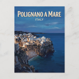 Polignano a Mare Blauwe Uur Italië Briefkaart