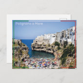 Polignano a Mare - Italië Briefkaart (Voorkant / Achterkant)