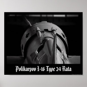 Polikarpov I-16 Type 24 Rata Poster