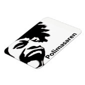 Polimasaren kylskåpsmagnet magneet (Linkerzijde)