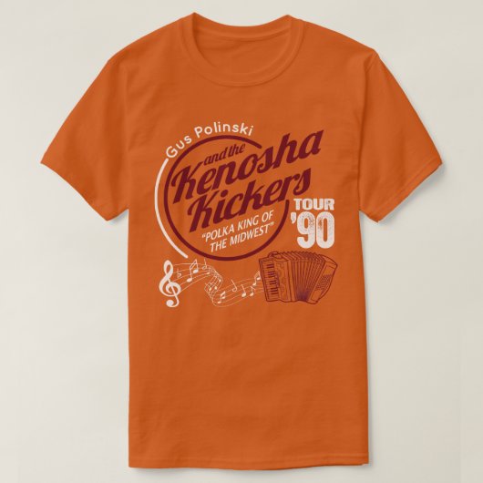Polinski en de Kenosha Kickers Mok T-shirt (Design voorkant)