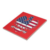 Polish American Eagle Keramische Tegel Tegeltje (Zijkant)