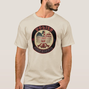 Polish American Eagle Mannen-shirt T-shirt