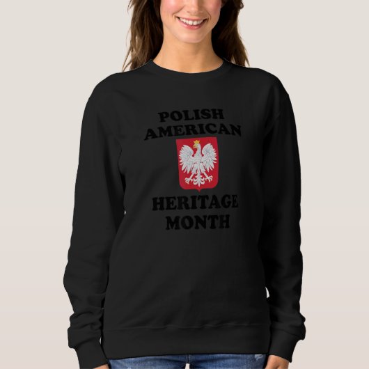 Polish American Heritage Month Trui (Voorkant)