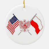 POLISH AMERICAN KERAMISCH ORNAMENT (Achterkant)